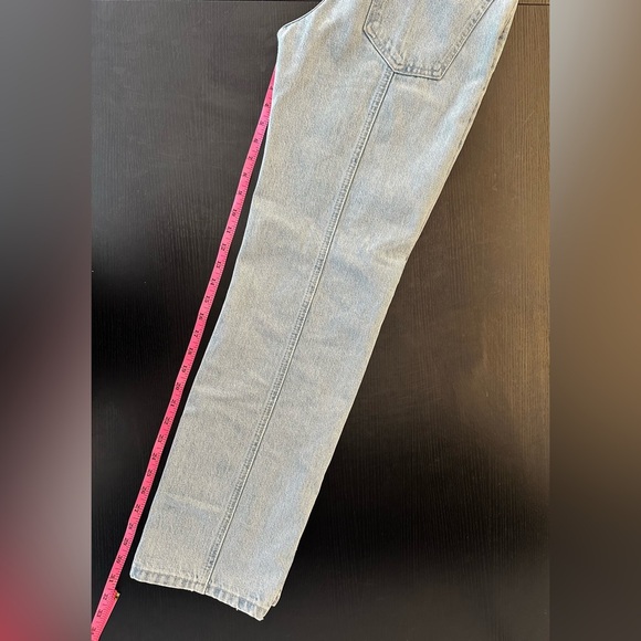 Zara Women's Light Blue Straight Leg Jeans - Picture 8 of 8